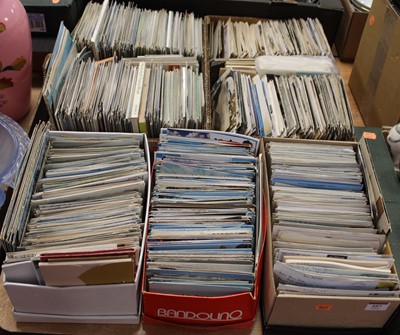 Lot 557 - Five boxes of mixed topographical postcards