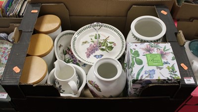 Lot 560 - Two boxes of mixed china to include...