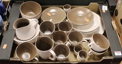 Lot 585 - A Poole Pottery part tea and dinner service