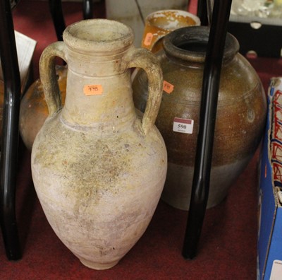 Lot 590 - Four various stoneware vases