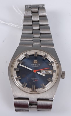 Lot 2626 - A gent's steel cased Tissot PR516GL automatic...