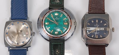 Lot 2697 - A gent's Concerta stainless steel cased...