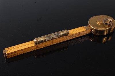 Lot 266 - * A late 19th century horse measure, having a...