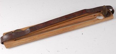 Lot 276 - * An early 20th century oak double game...