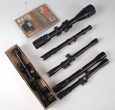 Lot 299 - * A Bushmaster 4-12X 40 telescopic gun sight,...