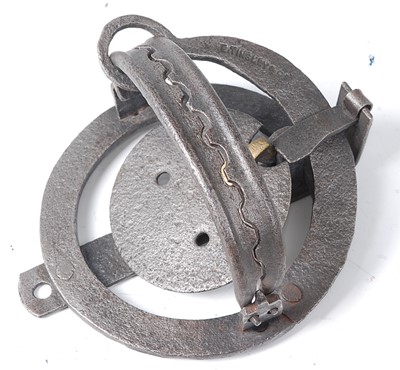 Lot 348 - * An early 20th century pole trap, having 4...