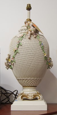 Lot 29 - A 20th century continental lattice work...