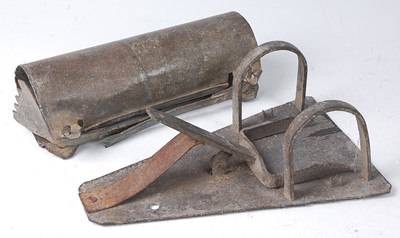Lot 371 - * A J.Roberts patent galvanised live catch...
