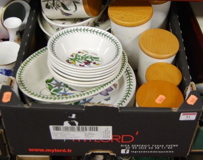 Lot 81 - A collection of Portmeirion Botanical Gardens...