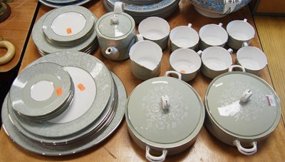 Lot 143 - A Royal Worcester Mirage pattern tea and...