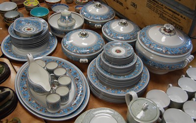 Lot 144 - A Wedgwood Florentine pattern dinner service
