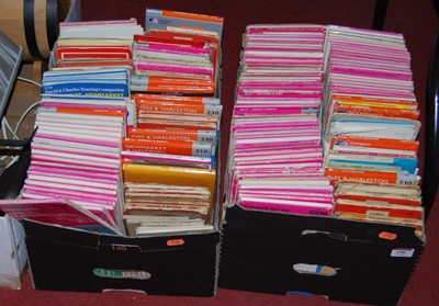 Lot 190 - Two boxes containing various OS maps