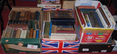 Lot 191 - Four boxes of 19th century and later books, to...