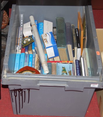 Lot 207 - A box of miscellaneous books mainly being...