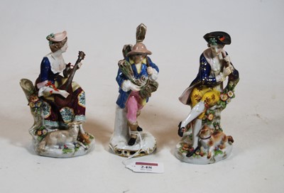 Lot 248 - A pair of late 19th century continental...