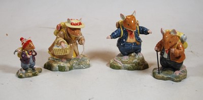 Lot 272 - A collection of four Royal Doulton Brambly...