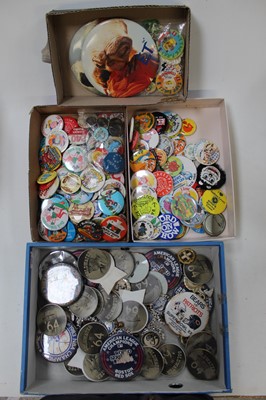 Lot 494 - A large collection of modern pin badges, to...
