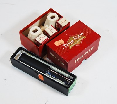 Lot 358 - An Otis Kings Patent pocket calculator in the...