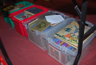 Lot 198 - Four boxes of various antiquarian and early...