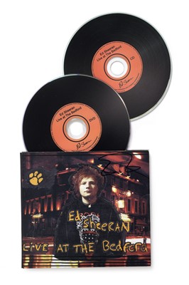 Lot 32 - Signed Ed Sheeran Live at the Bedford CD & DVD...