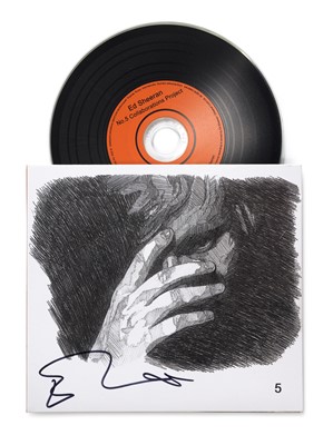 Lot 33 - Signed Ed Sheeran No.5 Collaborations CD 2011...