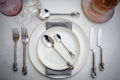 Lot 77 - Polished Knot 42 Piece Cutlery Set by Culinary...