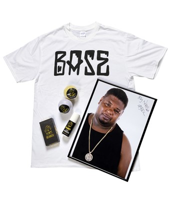 Lot 85 - Big Narstie Merchandise with Signed Photo Big...