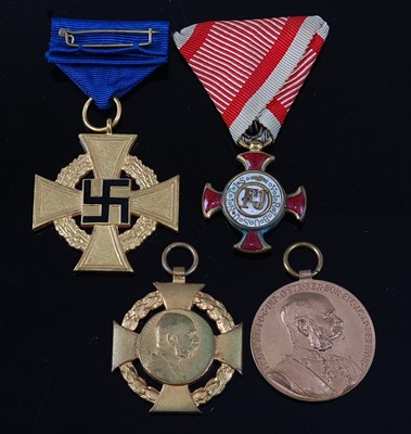 Lot 59 - A German Civil Service 40 year Faithful...