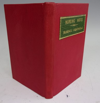 Lot 2016 - NIGHTINGALE, Florence. Notes on Nursing for...