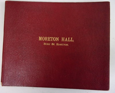 Lot 2020 - PALMER CLARKE, J. (Photographer). Moreton Hall,...