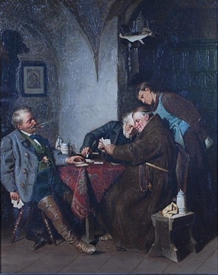 Lot 2440 - Richard L Aldridge (circa1840-1900) - The Card...