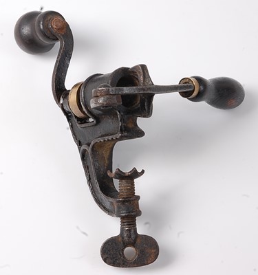 Lot 272 - A 19th century cast iron and brass mounted...