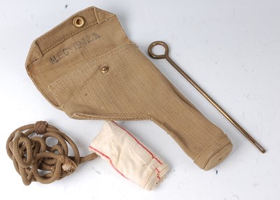 Lot 111 - A British 1937 pattern webbing holster,...