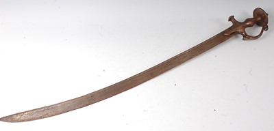 Lot 155 - A late 19th century Indo-Persian Tulwar,...