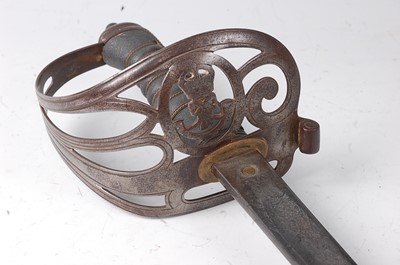 Lot 156 - A British 1827 pattern Rifle Officer's sword,...