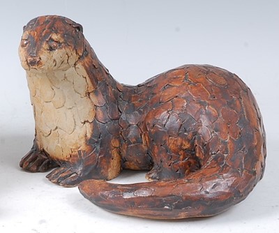 Lot 55 - Tom Mullaney - a studio pottery model of an...