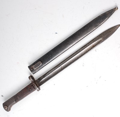 Lot 159 - A Czechoslovakian M33/40 Mauser bayonet, the...