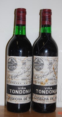 Lot 1009 - R. Lopez de Heredia vina Tondonia Reserva,...