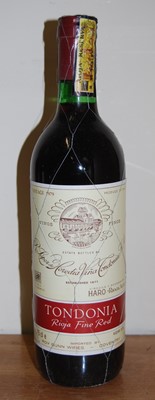 Lot 1016 - R. Lopez de Heredia vina Tondonia Reserva,...