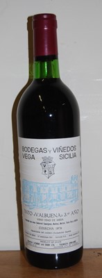 Lot 1017 - Vega-Sicilia Tinto Valbuena 3, 1978, Ribera...