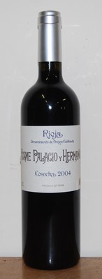 Lot 1021 - Cosme Palacio y Hermanos, 2004, Rioja, six...