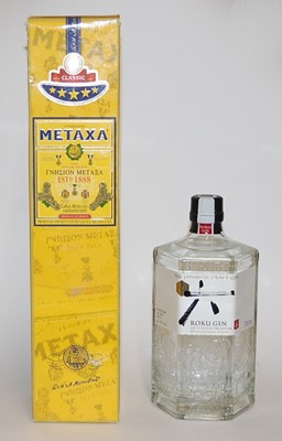 Lot 1323 - Roku Japanese Gin, 70cl, 43%, one bottle; and...