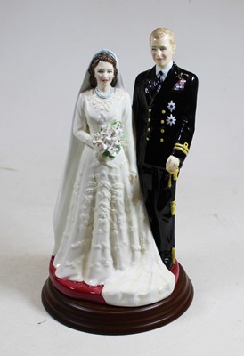 Lot 54 - A Royal Doulton figure 'HM The Queen & HRH...