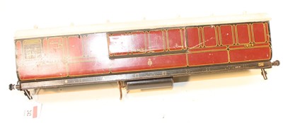 Lot 242 - Body only Carette design Bassett-Lowke LMS...