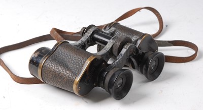 Lot 87 - A pair of WW I Carl Zeiss Jena 8X Turatectem...