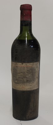 Lot 1041 - Château Lafite Rothschild, 1951, Pauillac, one...