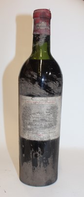 Lot 1042 - Château Lafite Rothschild, 1952, Pauillac, one...