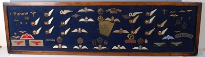 Lot 128 - A large collection of R.F.C. and R.A.F. cloth...