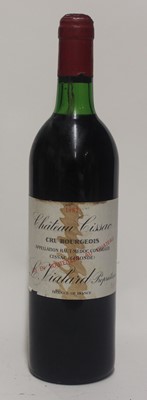 Lot 1046 - Château Cissac, 1982, Haut-Medoc, one bottle