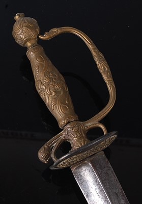 Lot 198 - An 18th century small sword, the 83cm...